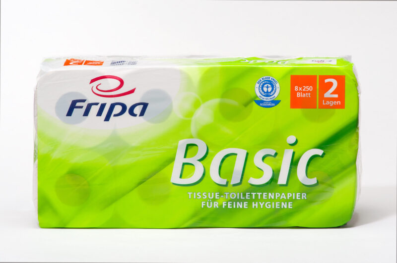 Toilettenpapier Fripa Basic 2-lagig 12505