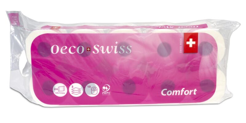 Toilettenpapier Swiss Comfort 3-lagig 12075